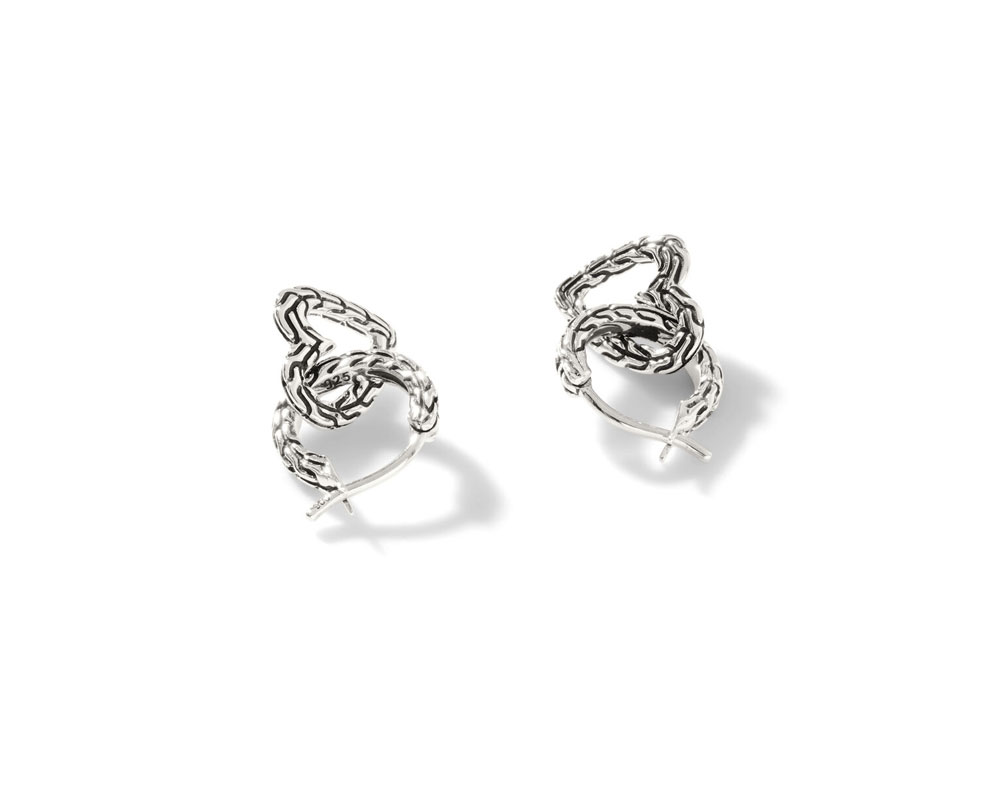Women's Funky Ring Earrings In Transparent/Silver | Isabel Marant LT